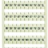 Marker card for terminal block plug, 793-550