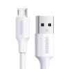 Kabel Ugreen Us289 60140 Micro Usb / Usb-A 0.5M - Biały