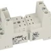 Gniazdo przekaźnika; GZT3; na szynę DIN35; śrubowy na panel; szary; bez obejmy; Relpol; RoHS; Kompatybilne z przekaźnikami: R3
