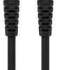 Miękki kabel USB-C tekstylny z metalowymi złączami, czarny 73955 /3m/