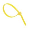 3.6mm x 140mm Yellow Cable Tie - Pack of 100