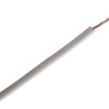 Przewód montażowy 0,5 mm2 Biały RS PRO PVC TI3 22 AWG 1 kV DC, 600 V AC dł. 100m 16/0,2 mm 105°C BS6231