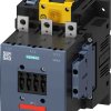Stycznik 277 V Siemens styki: 3 75 kW 150 A 2NO + 2NC 3RT1055-6SP36-3PA0
