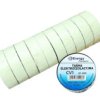 Taśma Elektroizolacyjna Pcw (Zestaw 10 Rolek 19Mm X 20M X 0.13Mm) Biała -...