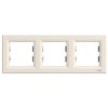 ASFORA Ramka 3 potrójna pozioma kremowa EPH5800323 SCHNEIDER ELECTRIC