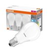 3PAK Żarówka LED E27 A60 8,5W = 60W 806lm 4000K Neutralna 300 OSRAM