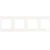 Niloe Ramka Poczwórna Biała 665004