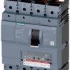Wyłącznik zasilania Siemens 3VA6460-8HM41-0AA0 Zakres ustawienia (Prąd): 240 - 600 A Maksymalne napięcie przełączania: 6