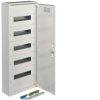Rozdzielnica natynkowa 60 modułowa 5x12M drzwi metal z zaciskami PE/N IP30 FW512WT HAGER