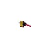 Przełącznik hebelkowy ON-OFF LED12V LIZAK ASW-14D czerw. - 4913