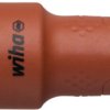 VDE 3/8 inch socket wrench, external hexagon, 19 mm, L 47 mm, 246209