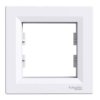 ASFORA Ramka 1 pojedyncza pozioma biała EPH5800121 SCHNEIDER ELECTRIC