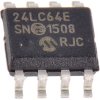 Pamięć EEPROM Montaż powierzchniowy 64kB 8-pinowy SOIC 8 K x 8 bitów