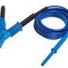 Przewód pomiarowy 1,8m niebieski 1kV /zakończony krokodylem/ MIC-15kV WAPRZ1X8BUKRO15KV