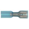 Sealey BTSPF25 Heat Shrink Push-On Terminal 6.4mm Female Blue Pack of 25