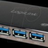 UA0282 USB 3.0 hub 4-port, aluminum