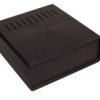 Z-1W Obudowa z tworzywa Z1W wymiary: 197x188x70mm - wentylacja - czarna - polistyren