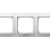 IMPRESJA STANDARD Ramka 3 potrójna do wyłączników IP44 biały RH-3Y/00 OSPEL