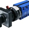 Cam switch, rotary actuator, 3 pole, 10 A, 440 V, (L x W x H) 75 x 28 x 28 mm, front mounting, CG4-1.A212.FS2