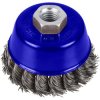 BlueSpot Tools 19215 Twist Knot Cup Brush 75mm M14 X 2