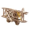 Mini awionetka - model mechaniczny do składania - fornir - 84 elementy - Ugearsmodels