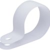 Cable clamp, max. bundle Ø 20.5 mm, PA, natural, (W) 10 mm, 211-60129