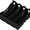 Komora baterii TRU COMPONENTS TC-13220720 4 x 18650, pin stykowy, (D x S x W) 78 x 79 x 21 mm