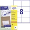 Avery-Zweckform 3426 All-purpose white labels 105x70mm 800pcs Permanent