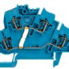 Multi level terminal block, spring balancer connection, 0.5-2.5 mm², 24 A, 8 kV, blue, 1791040000