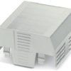 Upper part of housing, ABS/PC, (W x H x D) 70.1 x 74.65 x 36.95 mm, light gray, for enclosure, 1074747