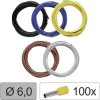Quadrios 25CW121 Wire LiFY 6.0 mm² Black Blue Yellow-green Brown Grey Set