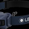 503306 Head torch, HF4R, 400 lm, Smoky Blue, battery