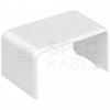 Łącznik prosty bezhalogenowy LSOH HF EKD 80x40mm biały KOPOS