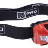 Latarka nagłowna RS PRO 250 lm Litowo-polimerowy IPX6 Poliwęglan