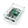 Obudowa do Raspberry Pi 4B - przezroczysta - LT-4B18