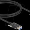 80998 USB 3.0 cable, A plug, 22 mm M2, 1.0 m