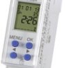 Przełącznik czasowy DIN 1-kanałowy Cyfrowe 230 V AC Theben SPDT