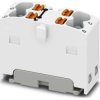 Distribution block, push-in connection, 0.14-2.5 mm², 4 pole, 17.5 A, 6 kV, white, 1046615