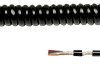 Helukabel;85932;Przewód spiralny;LiF12YD11Y300 mm/ 1200 mm;6 x 0.14 mm²;czarny1 szt.