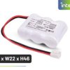 Pakiet Akumulatorów Nicd 3,6V 1800Mah Ht Do Oprawy Orion 100 Mt / 100 Mt Lt /...