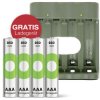 GP RCKCHB441U007 ReCyko USB Charger & 4x 850mAh AAA Batteries