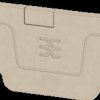 1552600000 A-series, end plate, AEP 2C 1.5, beige