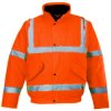 Kurtka odblaskowa, rodzaj Męski, XL, Poliester, Pomarańczowy