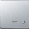 MERTEN SYSTEM M Klawisz z lampką sygnalizacyjną i oznaczeniem „Gniazdo” aluminium MTN431760 SCHNEIDER ELECTRIC