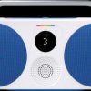 009092 Bluetooth speaker, P3 music player, blue and white