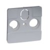 NILOE SELECTION Plakietka do gniazd TV aluminium 762160 LEGRAND