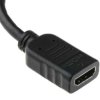 Kabel KVM, dł. 150mm - Męskie DisplayPort - Żeńskie HDMI, kolor: Czarny, RS PRO