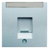 Element centralny pojedynczy z zasuwą chroniącą przed kurzem i polem opisowym alu B.1/B.7 Glas 11701404