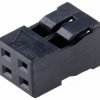 Molex Obudowa złącza pin żeńskiego na kabel Ilość pinów 4 Wymiary siatki: 2.00 mm 511100450 1 szt. towar pakowany luzem