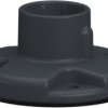 Mounting foot, dark gray, (H) 33 mm, for signal towers, XVZ01